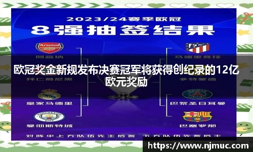欧冠奖金新规发布决赛冠军将获得创纪录的12亿欧元奖励